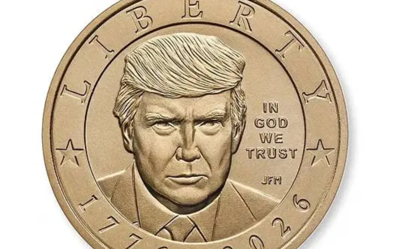 AQSHda Donald Tramp tasviri tushirilgan yangi tangalar sotuvga chiqarildi