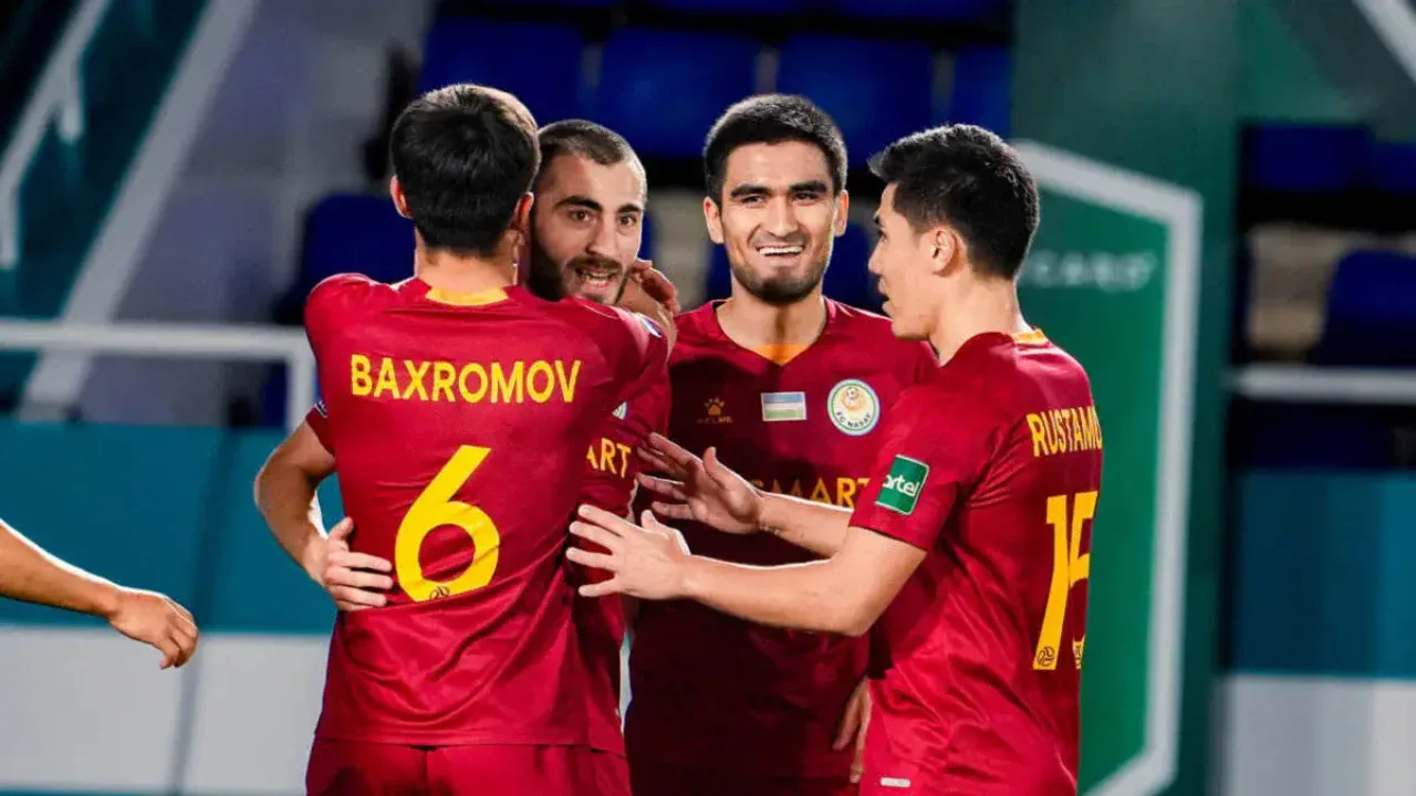 «Nasaf» «So'g'diyonani» 2:1 hisobida mag'lub etdi