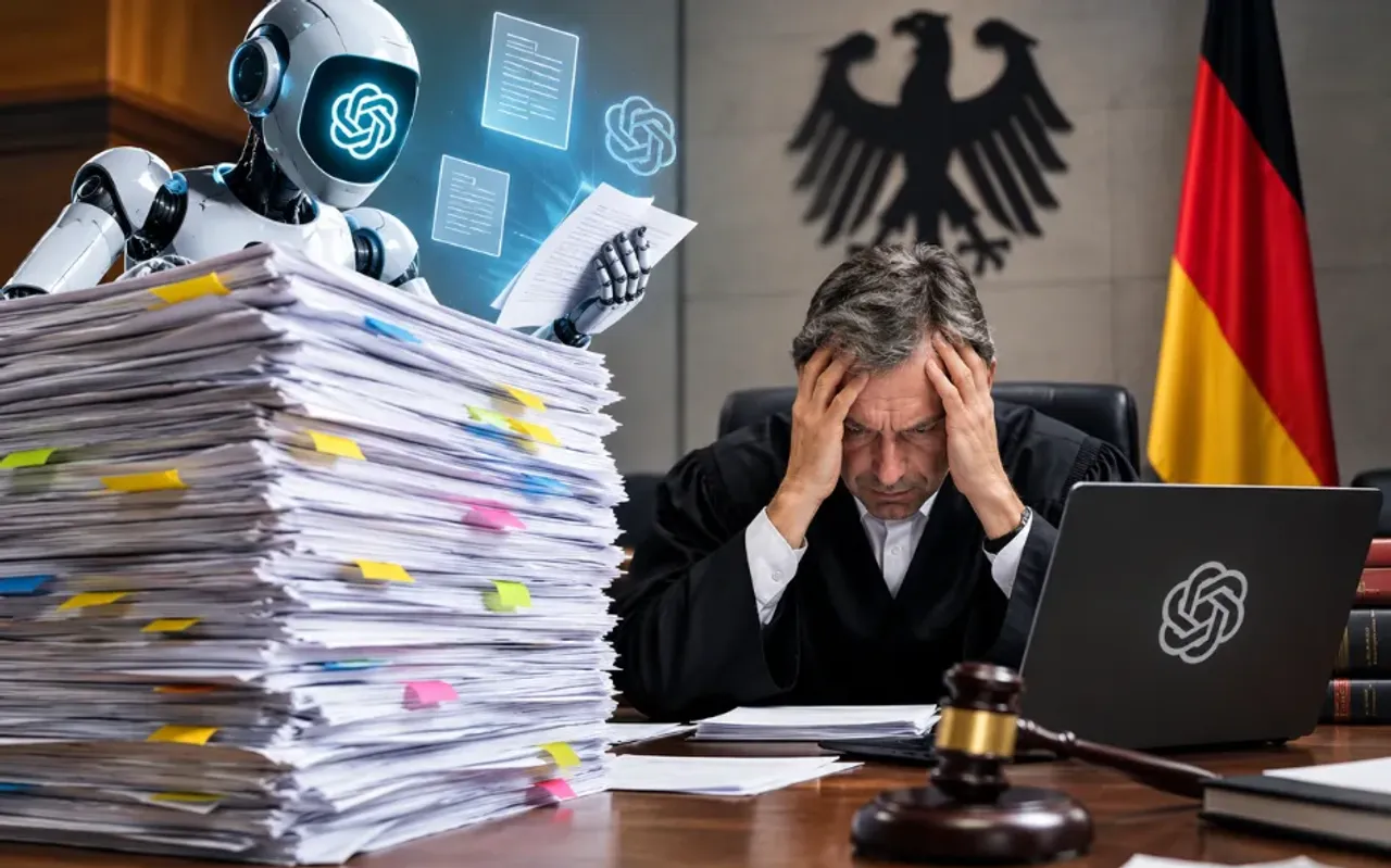 Germaniyada sun'iy intellekt arizalari sud tizimini og'irlatmoqda