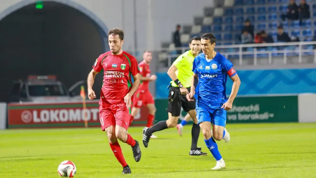 «Lokomotiv» va «Nasaf» markaziy bahsda o‘zaro durang o‘ynadi