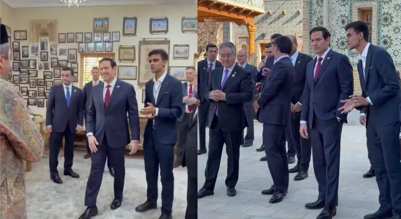 Marko Rubio Samarqandda O‘zbekistonning boy madaniy merosi bilan tanishdi