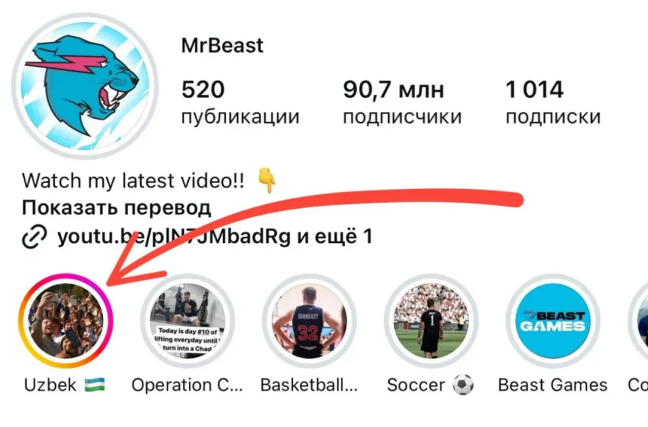 Mashhur bloger MrBeast O‘zbekiston haqida maxsus rukn ochdi