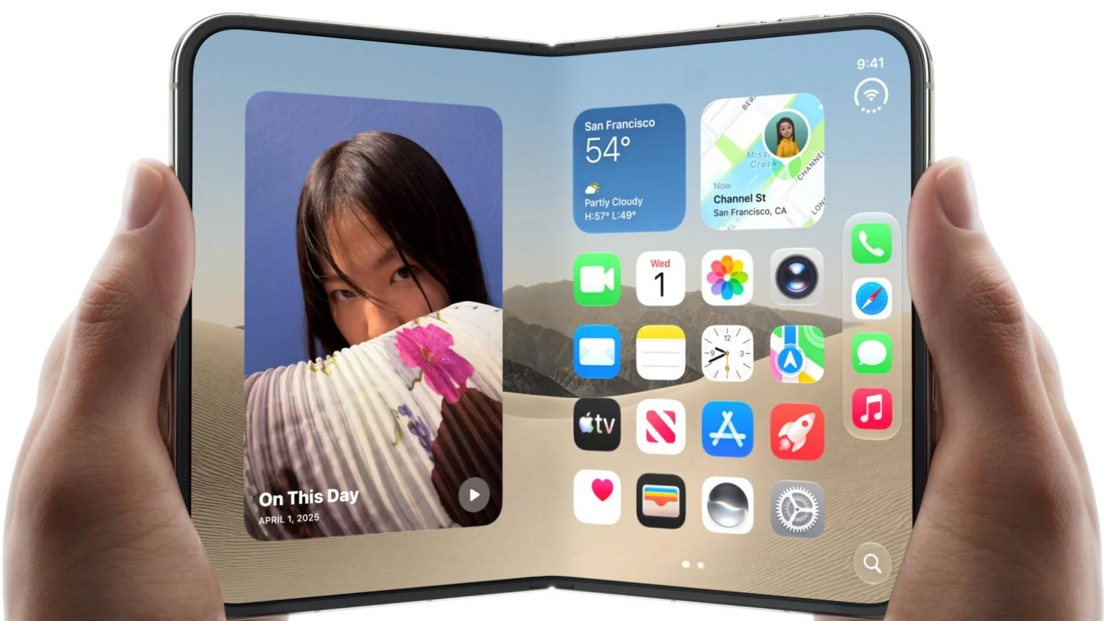 Apple kompaniyasining ilk buklama smartfoni ishlab chiqarishda muammolarga uchradi