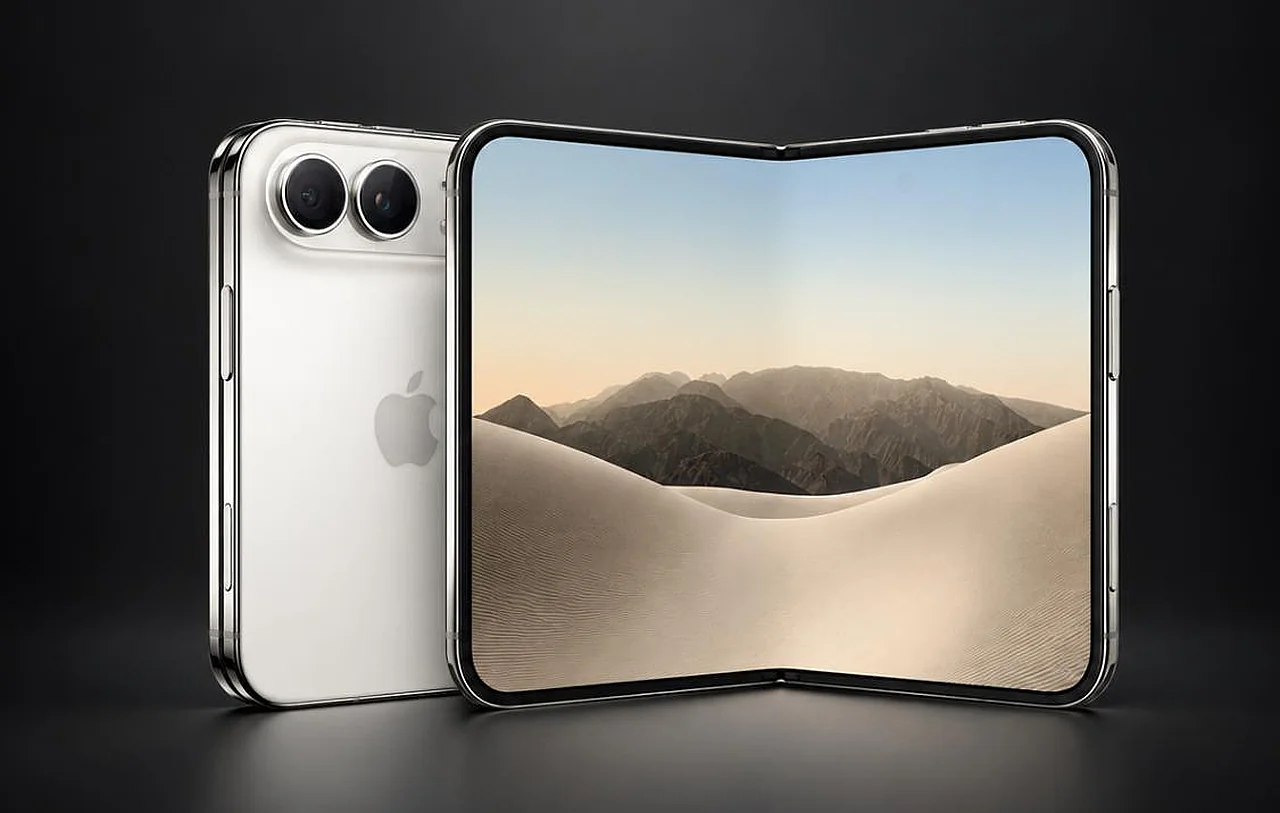 Apple ilk buklanuvchi smartfonidagi ekran muammosini hal qildi